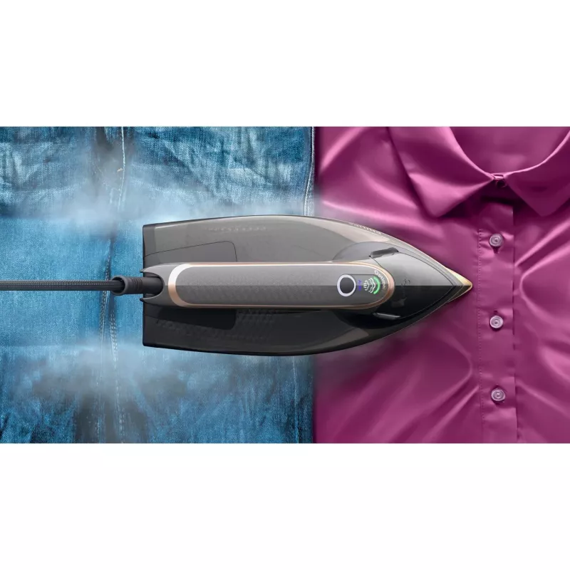 Żelazko Philips DST8041/80 Steam iron Stopa SteamGlide Elite 3000 W Czarny