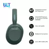 Sony ULT WEAR - Bezprzewodowe słuchawki Bluetooth z ULT POWER SOUND, głębokim basem, redukcją szumów, czystymi połączeniami, do 30h baterii, iOS i Android