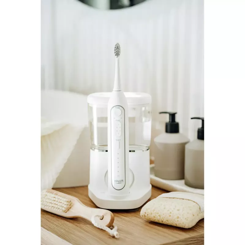 Szczoteczka do zębów Adler 2-w-1 Soniczna do irygacji wodnej AD 2180w