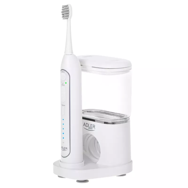 Szczoteczka do zębów Adler 2-w-1 Soniczna do irygacji wodnej AD 2180w