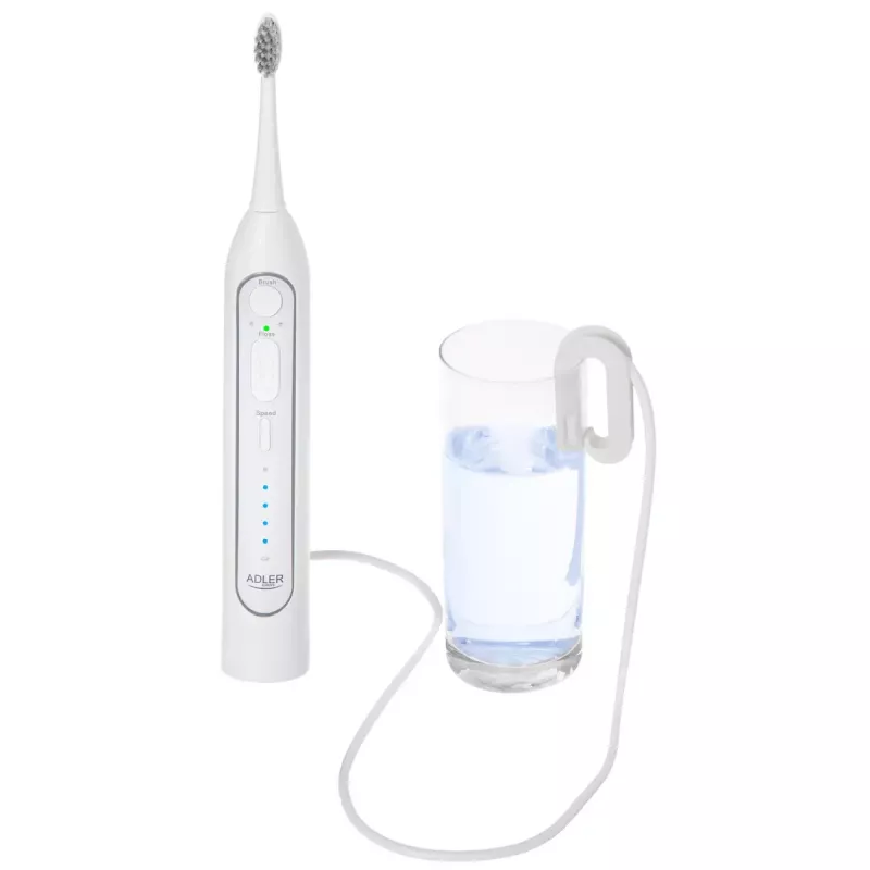 Szczoteczka do zębów Adler 2-w-1 Soniczna do irygacji wodnej AD 2180w