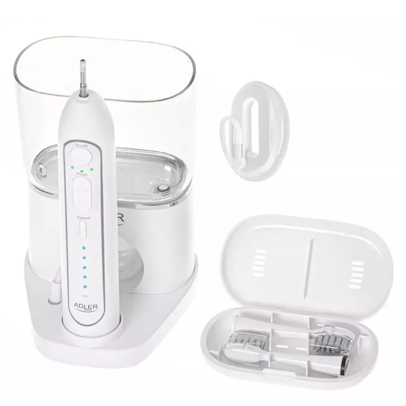 Szczoteczka do zębów Adler 2-w-1 Soniczna do irygacji wodnej AD 2180w