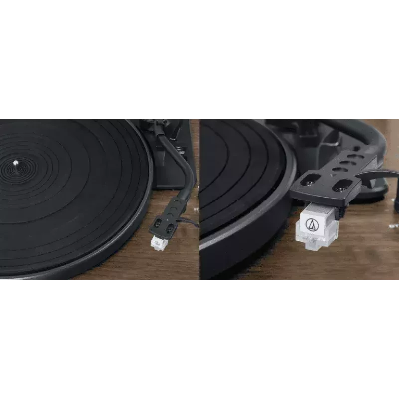 Gramofon audio Muse MT-107 BTO — automatyczny odtwarzacz płyt winylowych z 2 głośnikami, 33/45 RPM, 10 W RMS, gniazdo słuchawkowe 2,5 mm