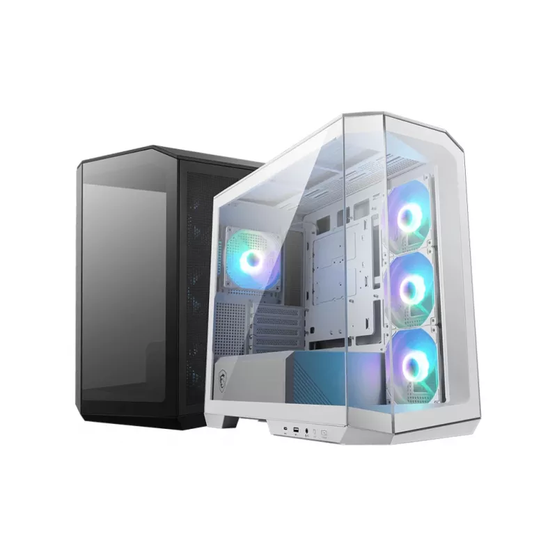 MSI MAG PANO M100R PZ Micro Tower Biały