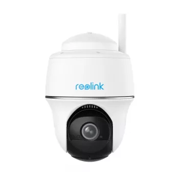 Kamera IP Reolink Argus Series B430 — 5 MP, bezprzewodowa, bateria/słoneczna 6000 mAh, kopułka, wewnątrz/na zewnątrz, PIR, obrót 355°, pochylenie 140°