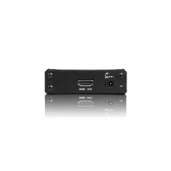 Konwerter ATEN VGA na HDMI Audio/Video, Czarny, Metal, 1920 x 1080 pikseli, 1920 x 1080 pikseli, 1080p, 16:9