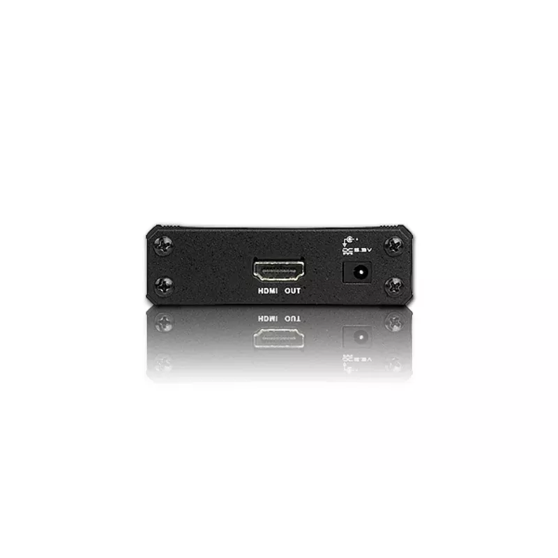 Konwerter ATEN VGA na HDMI Audio/Video, Czarny, Metal, 1920 x 1080 pikseli, 1920 x 1080 pikseli, 1080p, 16:9