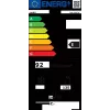 Wbudowana lodówka CANDY CMLS68EW — 135 L netto, chłodzenie statyczne, sterowanie obrotowe, drzwi prawe, 39 dB, klasa energetyczna E