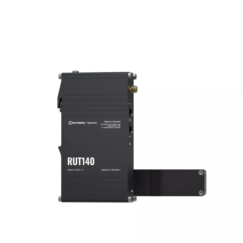 Router przemysłowy Teltonika RUT140 2x RJ45 100Mb/s IP30
