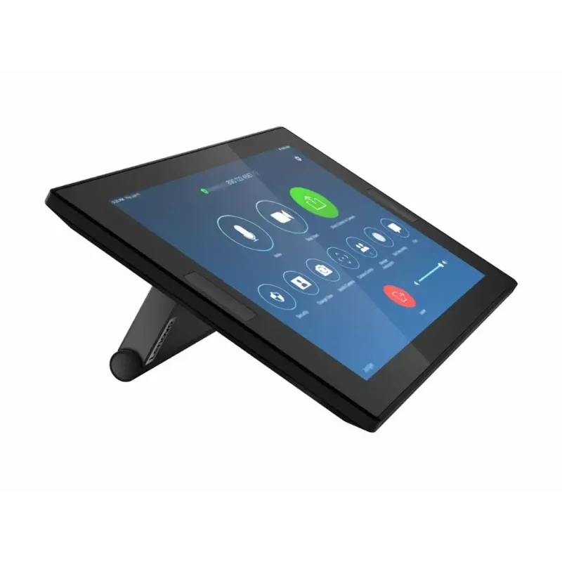 Kontroler konferencyjny Lenovo ThinkSmart 12QL0004MT dla Zoom, kompaktowa czarna jednostka do sterowania spotkaniami