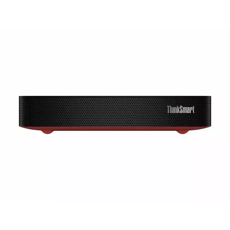 Kontroler konferencyjny Lenovo ThinkSmart 12QL0004MT dla Zoom, kompaktowa czarna jednostka do sterowania spotkaniami