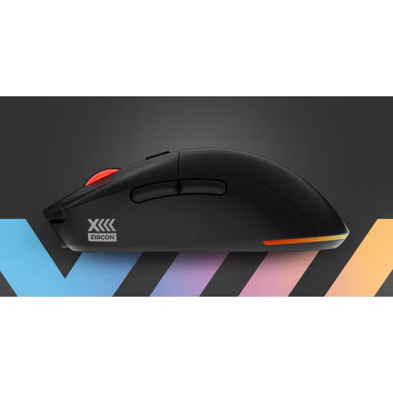 Mysz gamingowa GENESIS Zircon XIII Ambidextrous RF Wireless + USB Type-C Optyczna 26000 DPI