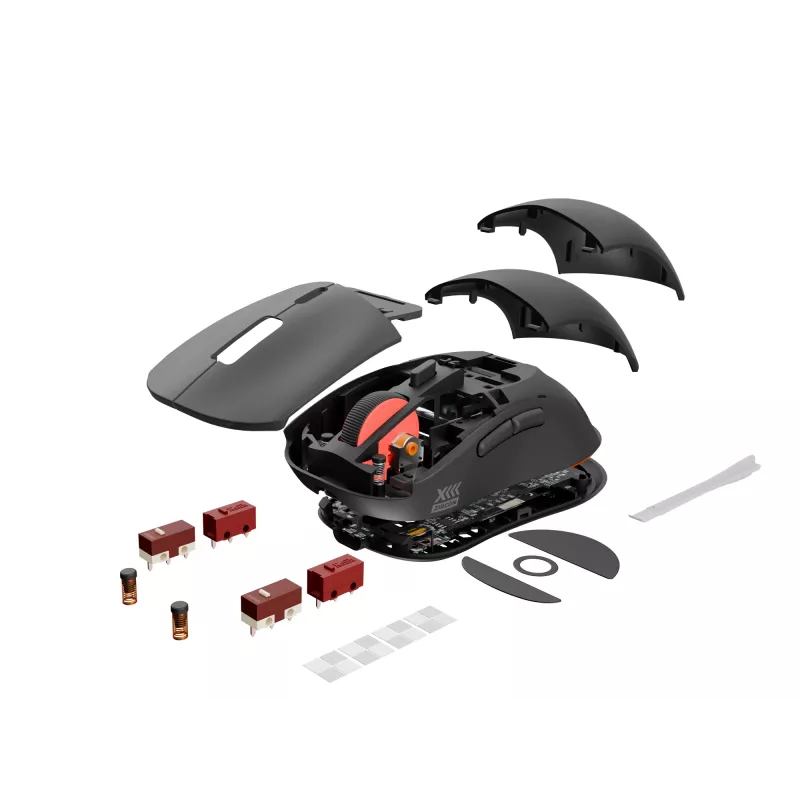 Mysz gamingowa GENESIS Zircon XIII Ambidextrous RF Wireless + USB Type-C Optyczna 26000 DPI