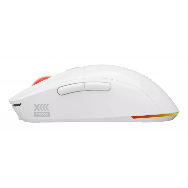 Mysz gamingowa GENESIS Zircon XIII, ambidekstralna, RF Wireless + USB Type-C, optyczna, 26000 DPI