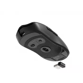 Mysz gamingowa GENESIS Zircon 500, praworęczna, RF Wireless + Bluetooth + USB Type-C, optyczna, 10000 DPI