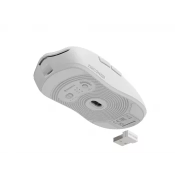 Mysz gamingowa GENESIS Zircon 500 Praworęczna RF Bezprzewodowa + Bluetooth + USB Type-C Optyczna 10000 DPI