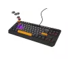 Klawiatura gamingowa GENESIS Thor 230 TKL USB + RF Wireless + Bluetooth QWERTY Czarny, Szary, Pomarańczowy