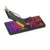 Klawiatura gamingowa GENESIS Thor 230 TKL USB + RF Wireless + Bluetooth QWERTY Czarny, Szary, Pomarańczowy