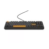 Klawiatura gamingowa GENESIS Thor 230 TKL USB + RF Wireless + Bluetooth QWERTY Czarny, Szary, Pomarańczowy