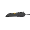 Klawiatura gamingowa GENESIS Thor 230 TKL USB + RF Wireless + Bluetooth QWERTY Czarny, Szary, Pomarańczowy