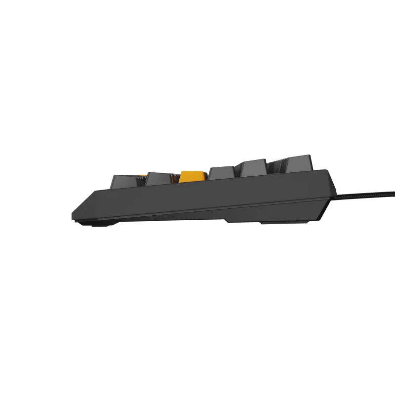 Klawiatura gamingowa GENESIS Thor 230 TKL USB + RF Wireless + Bluetooth QWERTY Czarny, Szary, Pomarańczowy