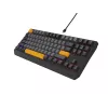Klawiatura gamingowa GENESIS Thor 230 TKL USB + RF Wireless + Bluetooth QWERTY Czarny, Szary, Pomarańczowy