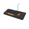 Klawiatura gamingowa GENESIS THOR 230 TKL USB + RF Wireless + Bluetooth QWERTY Czarny, Niebieski, Szary, Pomarańczowy