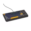Klawiatura gamingowa GENESIS THOR 230 TKL USB + RF Wireless + Bluetooth QWERTY Czarny, Niebieski, Szary, Pomarańczowy