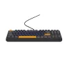 Klawiatura gamingowa GENESIS THOR 230 TKL USB + RF Wireless + Bluetooth QWERTY Czarny, Niebieski, Szary, Pomarańczowy