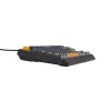 Klawiatura gamingowa GENESIS THOR 230 TKL USB + RF Wireless + Bluetooth QWERTY Czarny, Niebieski, Szary, Pomarańczowy