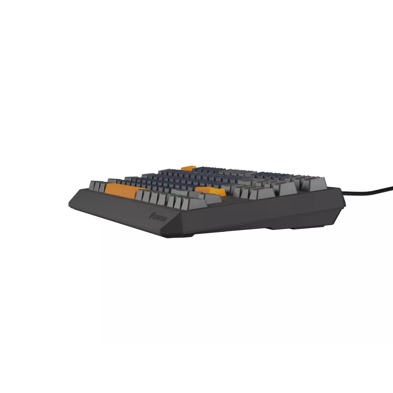 Klawiatura gamingowa GENESIS THOR 230 TKL USB + RF Wireless + Bluetooth QWERTY Czarny, Niebieski, Szary, Pomarańczowy
