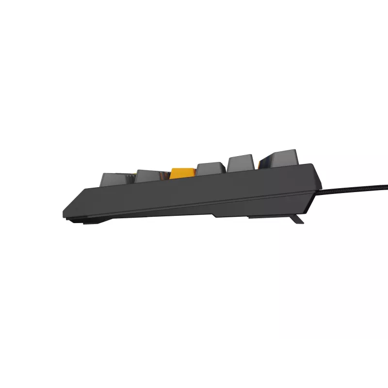 Klawiatura gamingowa GENESIS THOR 230 TKL USB + RF Wireless + Bluetooth QWERTY Czarny, Niebieski, Szary, Pomarańczowy