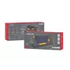 Klawiatura gamingowa GENESIS THOR 230 TKL USB + RF Wireless + Bluetooth QWERTY Czarny, Niebieski, Szary, Pomarańczowy