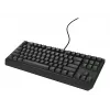 Mechaniczna klawiatura gamingowa Genesis Thor 230 TKL — Tenkeyless, US QWERTY, przełączniki Outemu Brown, RGB, 1000 Hz, USB