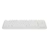 Bezprzewodowa klawiatura gamingowa GENESIS Thor 230 TKL — USB, RF Wireless, Bluetooth, QWERTY, Biała