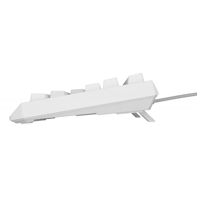 Bezprzewodowa klawiatura gamingowa GENESIS Thor 230 TKL — USB, RF Wireless, Bluetooth, QWERTY, Biała