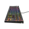 Klawiatura Genesis Thor 303 TKL Gaming USB QWERTY US International Czarny