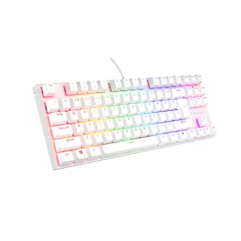 Klawiatura gamingowa GENESIS Thor 303 TKL USB QWERTY US International Biała