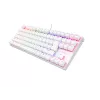 Klawiatura gamingowa GENESIS Thor 303 TKL USB QWERTY US International Biała
