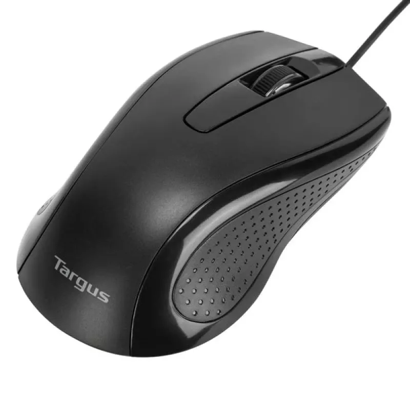 Targus AMU81AMGL mysz Office Ambidextrous USB Type-A Optical 1000 DPI