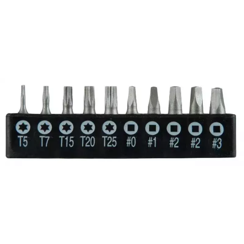 Zestaw wkrętaków ręcznych STANLEY STHT0-62113 z końcówkami Phillips, Robertson i Torx, końcówki magnetyczne, ergonomiczne rękojeści