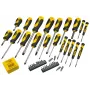 Zestaw wkrętaków ręcznych STANLEY STHT0-62113 z końcówkami Phillips, Robertson i Torx, końcówki magnetyczne, ergonomiczne rękojeści