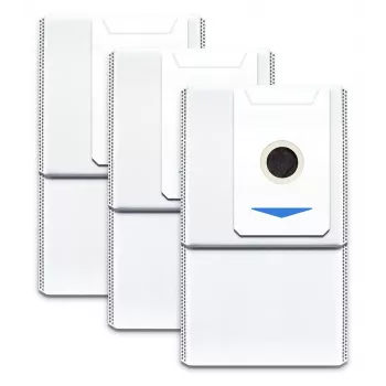 Worek na kurz Ecovacs DDB030031 do odkurzacza robota, biały, zestaw 3 szt.