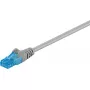 Kabel sieciowy GOOBAY 55419 RJ-45 Cat6a 1 m, szary
