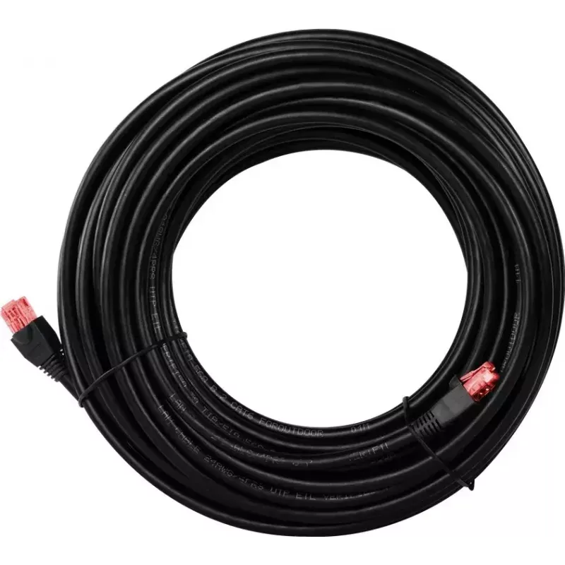 Kabel sieciowy GOOBAY 55433 Cat6 U/UTP RJ-45 — 15 m, czarny