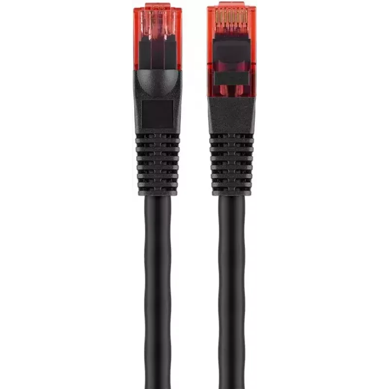 Kabel sieciowy GOOBAY 55433 Cat6 U/UTP RJ-45 — 15 m, czarny
