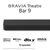 Sony BRAVIA Theatre Bar 9 – soundbar Dolby Atmos®, 13 głośników, Wi-Fi®, Bluetooth®, 360 Spatial Sound Mapping