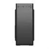 PC Case FSP CMT160 Midi Tower Czarny — supports ATX/µATX/ITX, 1×3.5 inch + 2×2.5 inch bays, 1×5.25 inch, USB 3.2 Gen1 Type-A, 173×370×410 mm