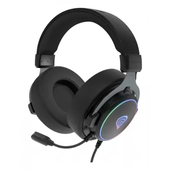 Słuchawki GENESIS Neon 764 Przewodowe Nauszne Gaming USB Type-A Czarny