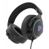Słuchawki GENESIS Neon 764 Przewodowe Nauszne Gaming USB Type-A Czarny